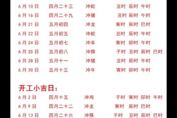 25年6月份结婚黄道吉日 25年6月份黄道吉日一览表