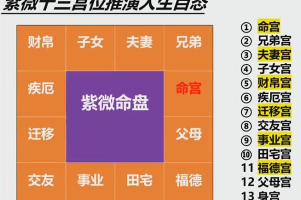 紫薇星化科入父母宫