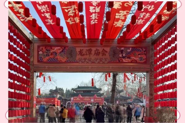 北京龙潭湖庙会的民俗文化