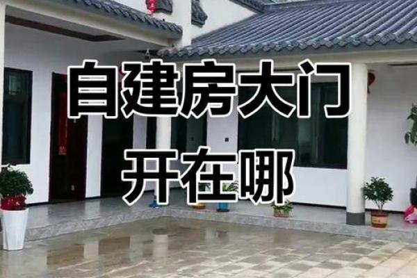 房子改大门方位好吗吗，改大门就改朝向吗？