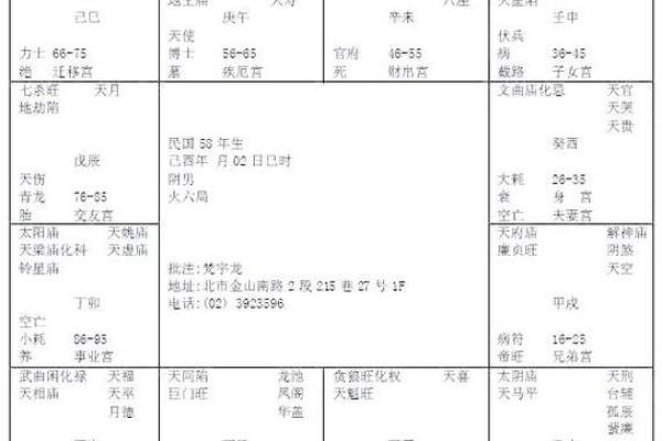 紫薇斗数富贵格