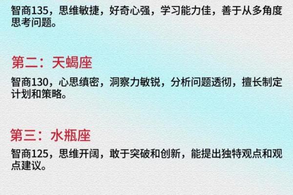 12星座高考多少分 十二星座智商排名