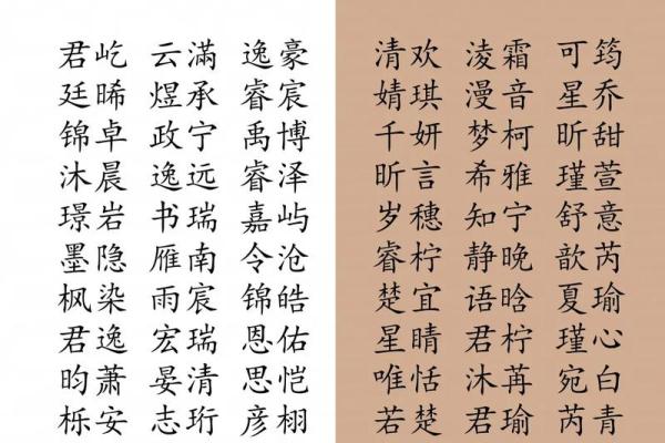 人名八字