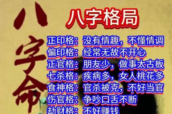 一个八字有两种格局